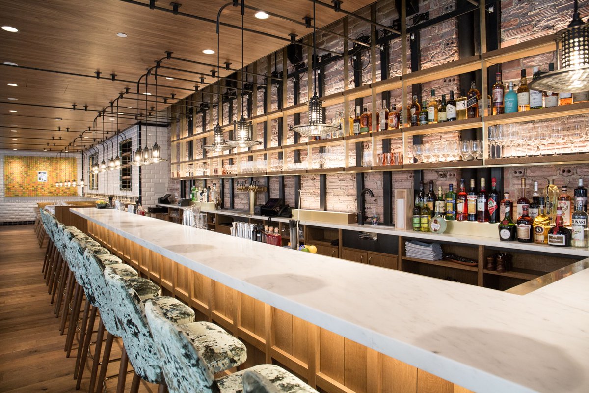 EaterBoston's tweet image. Les Sablons, sibling to Island Creek &amp;amp; Row 34, debuts in #HarvardSquare today. Look inside: boston.eater.com/2017/4/18/1533…