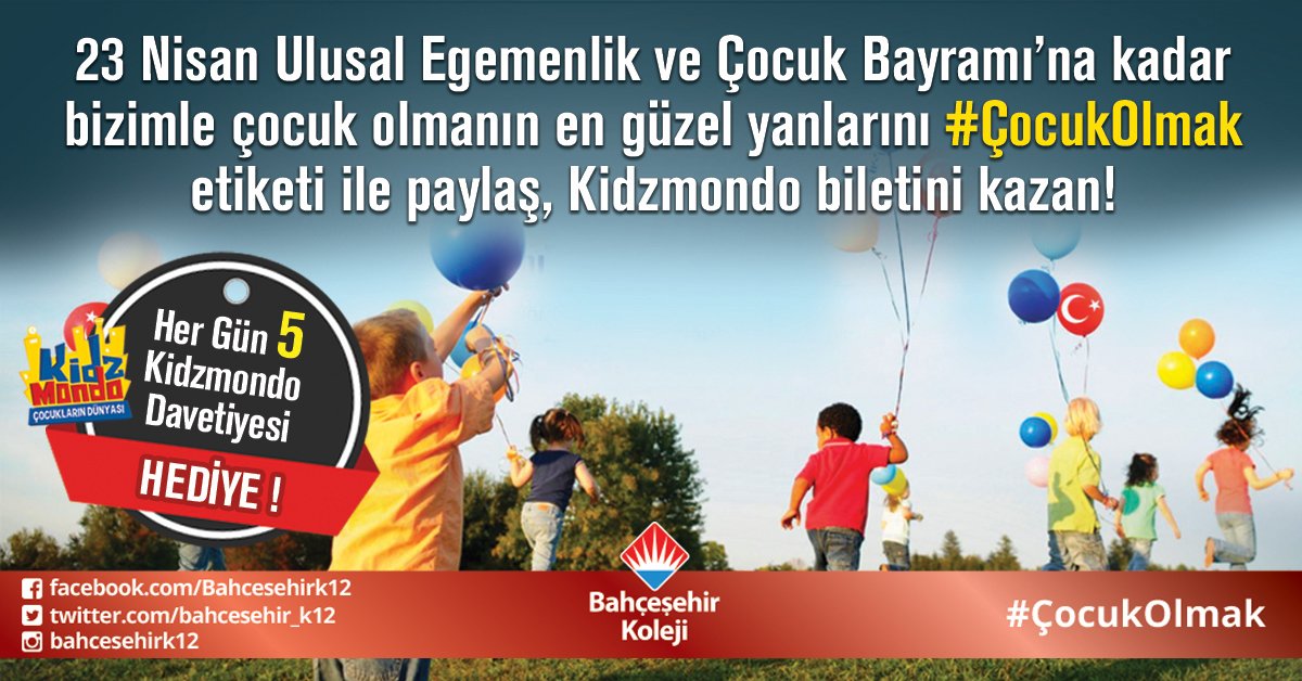 #ÇocukOlmak nasıl bir duygu? #ÇocukOlmak etiketi ile bizimle paylaş, Kidzmondo davetiyesi kazan!