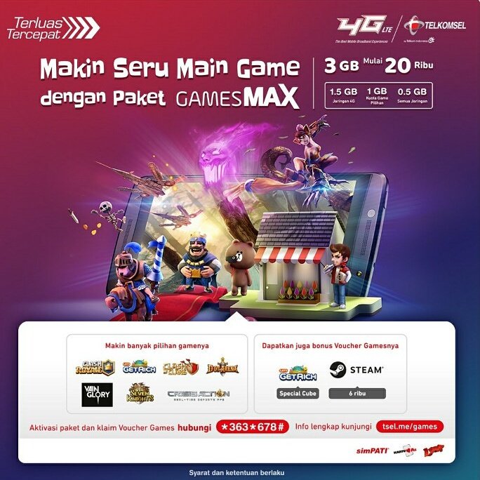 LoopBatam's tweet photo. Paket internet 20 ribu sudah dapat main games sepuasnya loh. Hubungi *363*678# dan kunjungi https://t.co/0zeLCVgI02 untuk info lebih lanjut https://t.co/5uxOwDUL6B