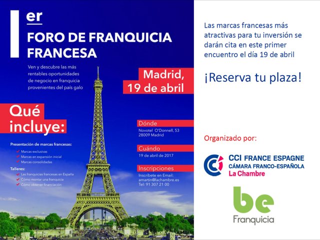 #KPMG partenaire de la promotion de la #franchise française à Madrid demain ! …rofranquiciafrancesa.befranquicia.com