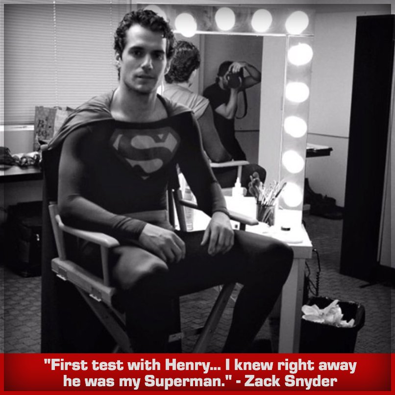 See Henry Cavill In Classic Superman Suit For Man Of Steel Audition