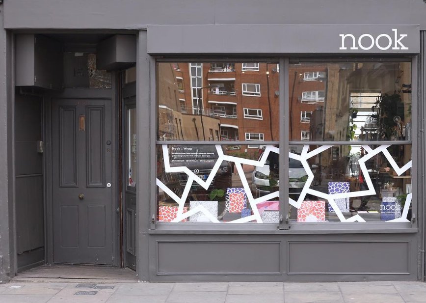 Have you seen the <a href="/_Wrap/">Polly & Chris</a> magazine installation in <a href="/nookshop_uk/">nook shop</a>'s window? Head to Stoke Newington today > ow.ly/Ix2U30aWt7F