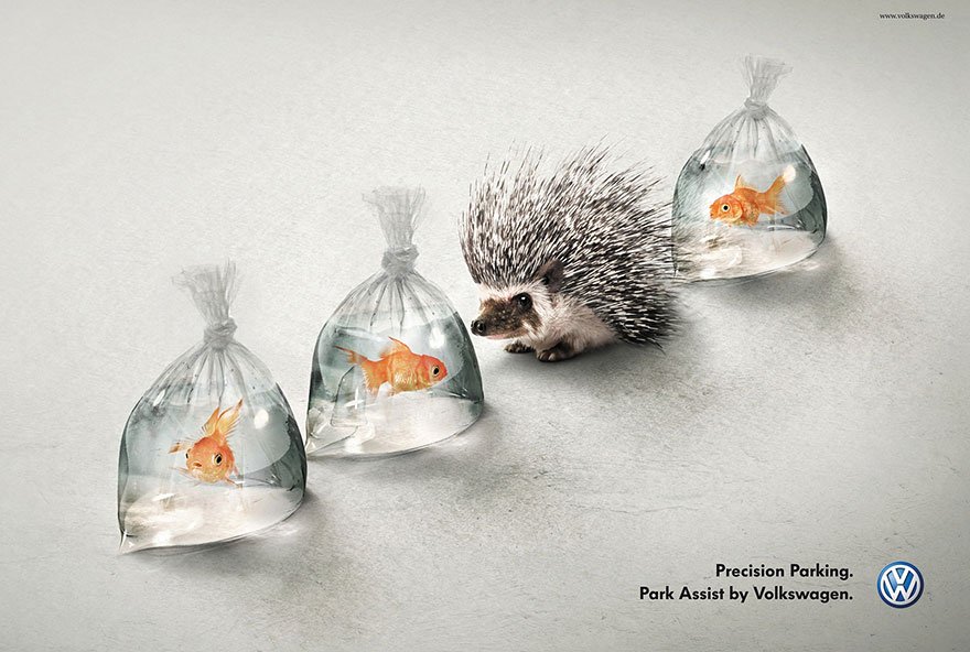 ting_digital's tweet photo. Advertising that’s on point. See what we did there. Check out this witty ad from Volkswagen. #TingAdPick #TINGDigital #DigitalAgency #Cars https://t.co/CCvtWYML3V