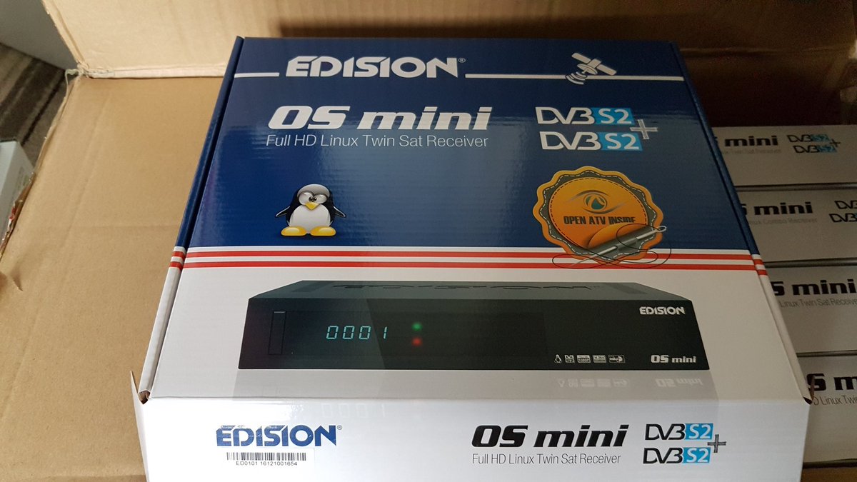 Gboxmod13's tweet photo. Edision os mini twin sat with 32gb usb built in Wi-Fi and Bluetooth £150 https://t.co/wBAfM1AW7h