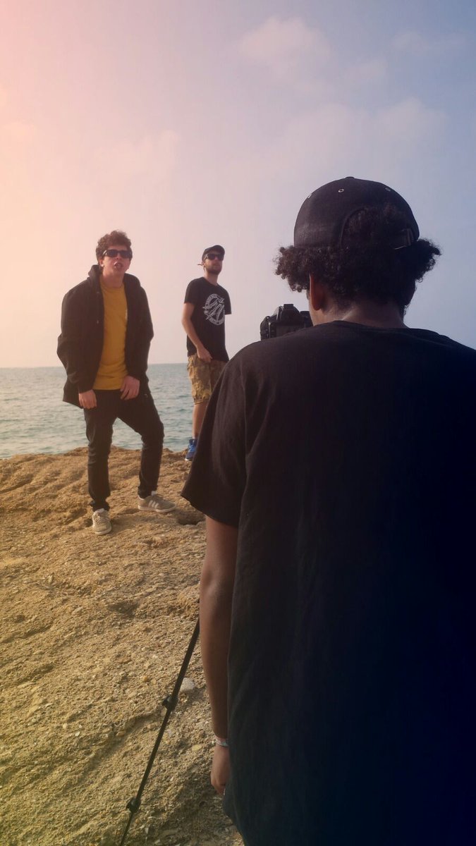 la semana pasada estuvimos trabajando en lo que será una conexión internacional entre #Andalucía y #Chile, próximamente new clip!