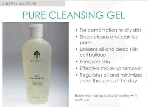 Image result for nuskin pure cleansing gel