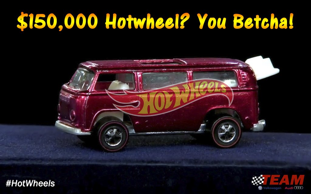 TeamAudion30's tweet photo. This cute little '69 #VW #Microbus @Hot_Wheel is one valuable toy! Photos here: https://t.co/ZhB6lUJUof #TeamAudi #NWIndiana #Collectors https://t.co/bUz11CUkTh