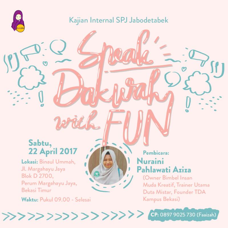 pedulijilbab's tweet photo. Kajian Rutin Internal SPJ Jabodetabek "Speak Dakwah with FUN" oleh @SPJ_Bekasi
#KajianRutinInternal
#PeduliJilbab
#timspj https://t.co/vAkWODA9Ke