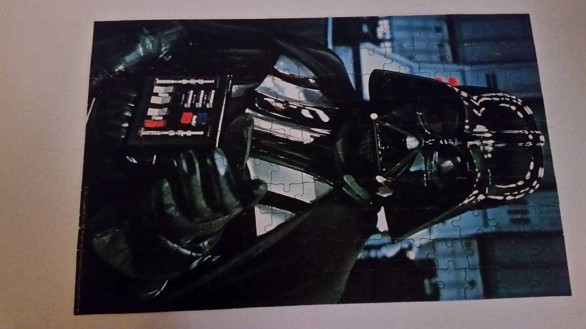 Hi come and see at stockport victorian covered market starwars Jigsaw only 34 years young # darth vader # starwars # scfi # Jigsaw