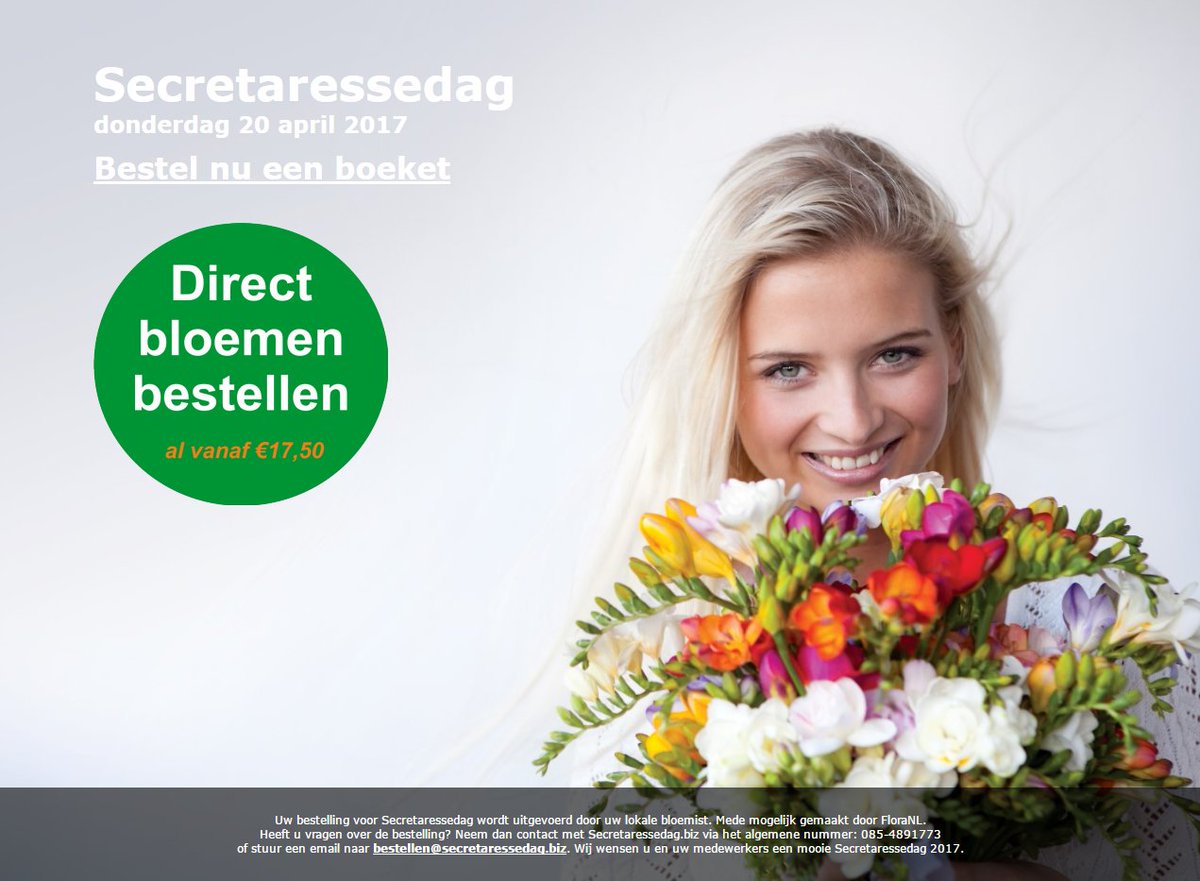 Niet vergeten: donderdag 20 april 2017 #Secretaressedag. secretaressedag.biz