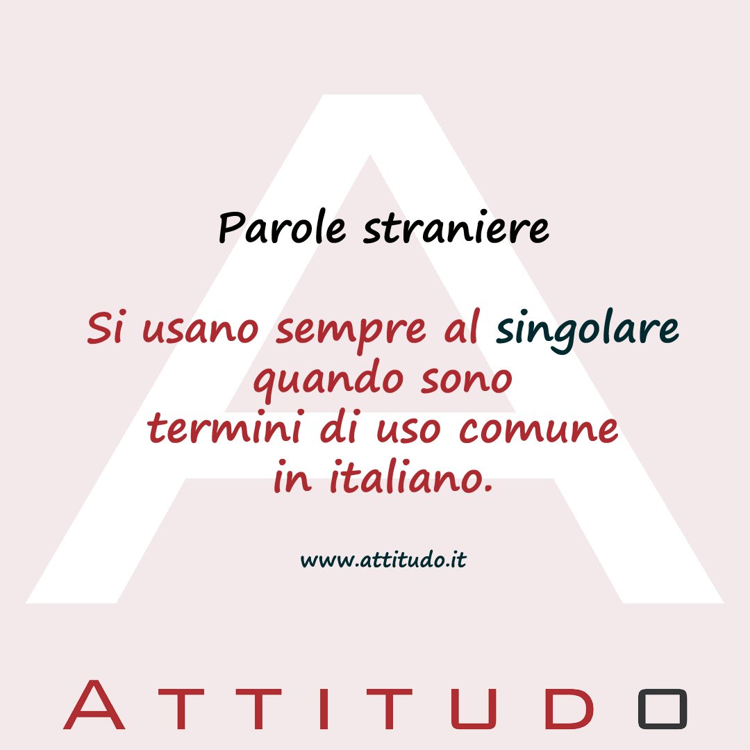 - "Sono bello e bravo, ho un sacco di fans"
- "Caso mai, di fan" 
#pillolediscrittura #copywriting #attitudo
