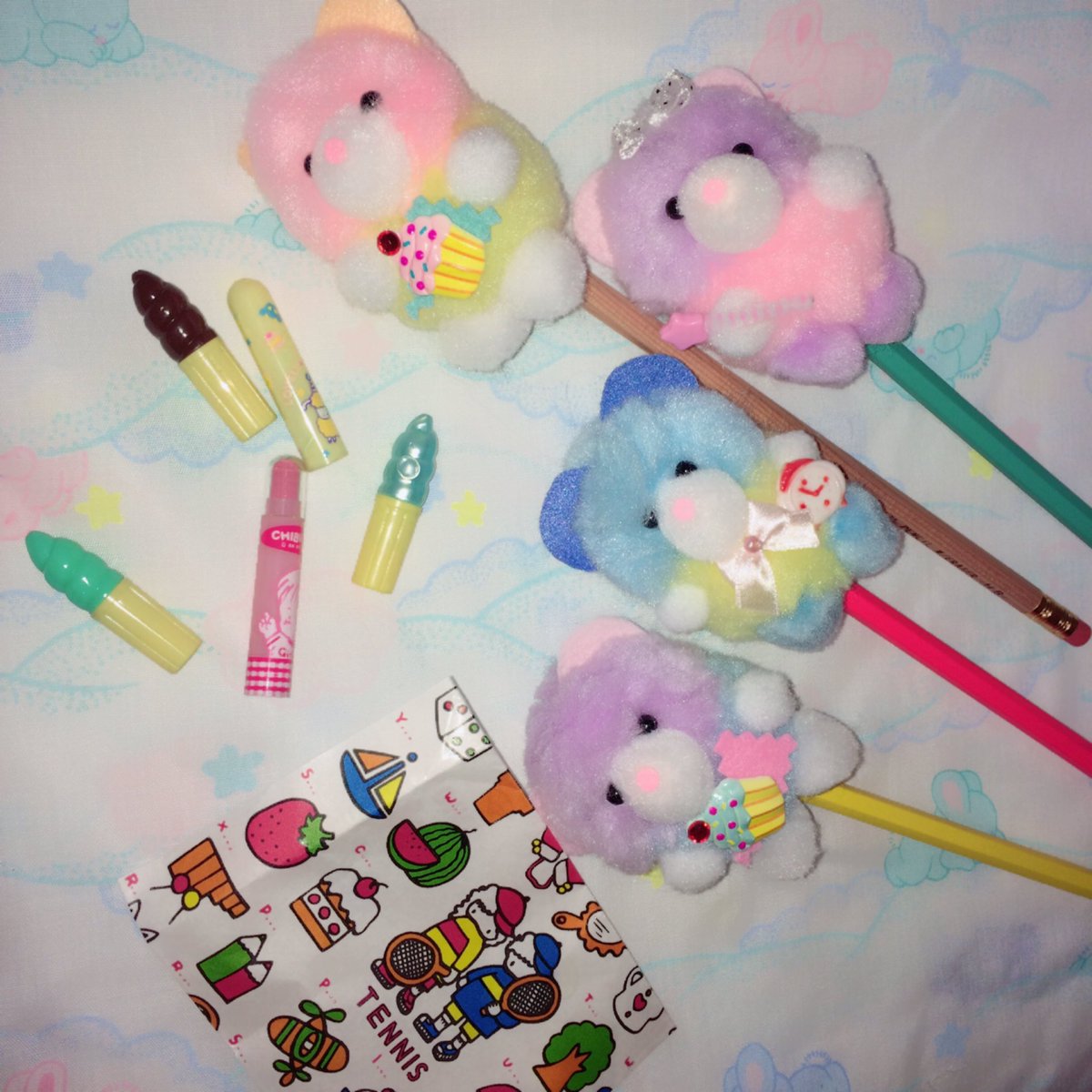 Spank Tavuchi Ar Twitter しらいさんと行った北中夜市で チャチャさんのお店で買った鉛筆キャップ が可愛すぎて 左側ソフトクリームたち 鉛筆キャップ可愛い と鉛筆キャップのトリコ そして作りました クマちゃんの鉛筆キャップ 説明 長い