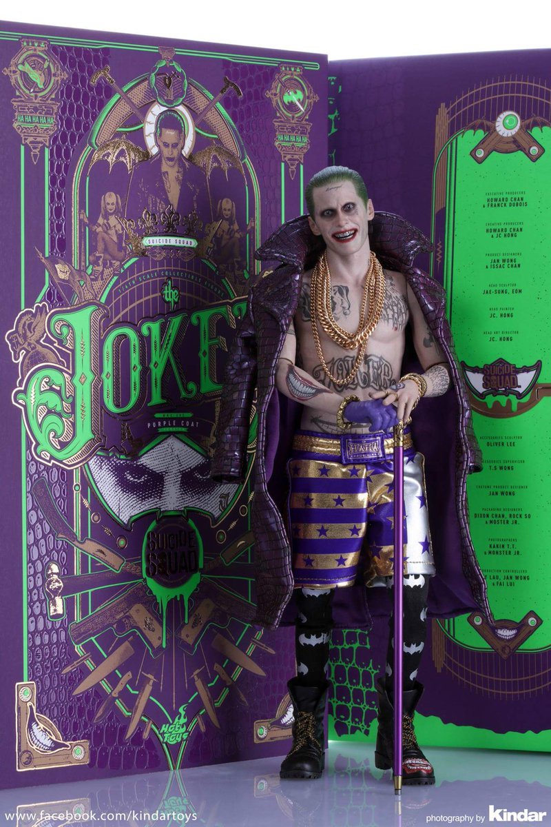 hot toys joker purple coat