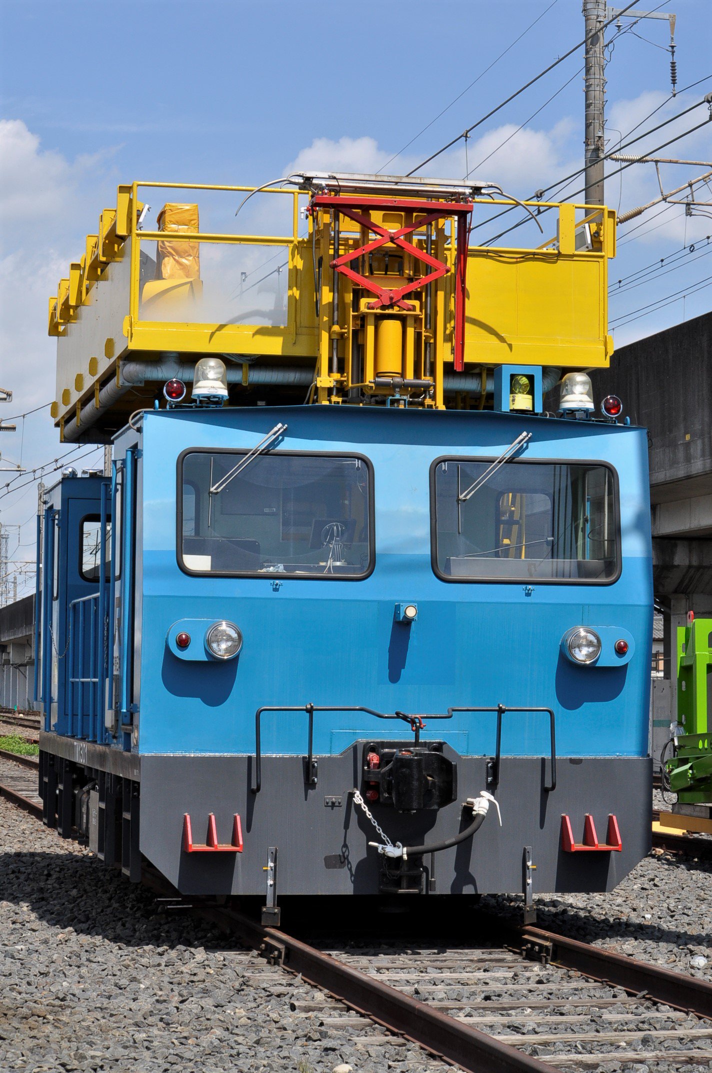 希少 鉄道 線路閉鎖 列車間合い 保守用車使用 トロリー使用 看板