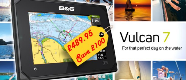 CactusNav's tweet photo. This FANTASTIC offer of the B&G Vulcan 7 chartplotter will not be around forever. Grab it now... https://t.co/J8MVuVvwL7 #chartplotters https://t.co/OjQ5BoRbdI