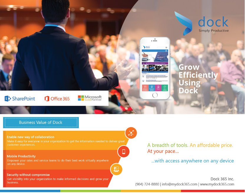 mydock365's tweet image. Grow Efficiently with Dock Intranet Portal!

Visit mydock365.com for more information!

#SharePointIntranets