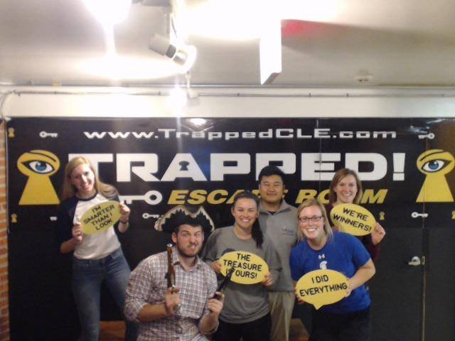 trappedCLE's tweet image. It looks like someone escaped! #trapped #trappedcle #clevelandheights #escaperoom