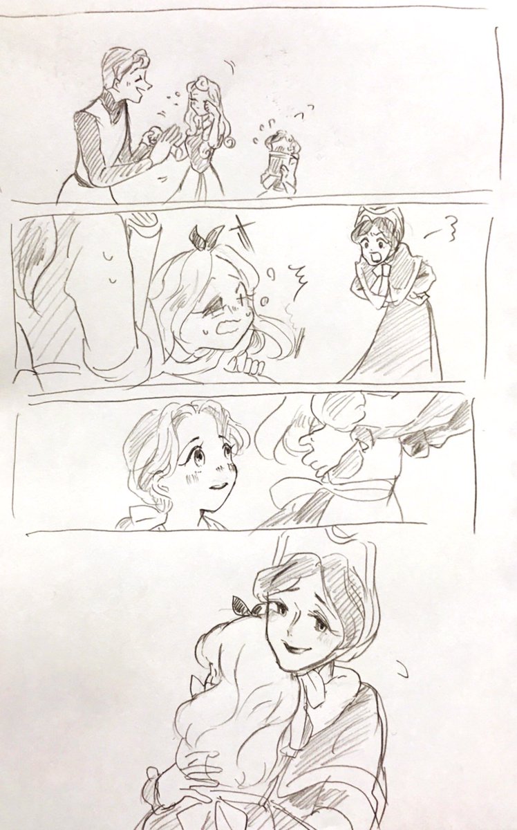 asakuramamamami's tweet photo. 姫たち描くのおひさや https://t.co/b3Tl78YEY0