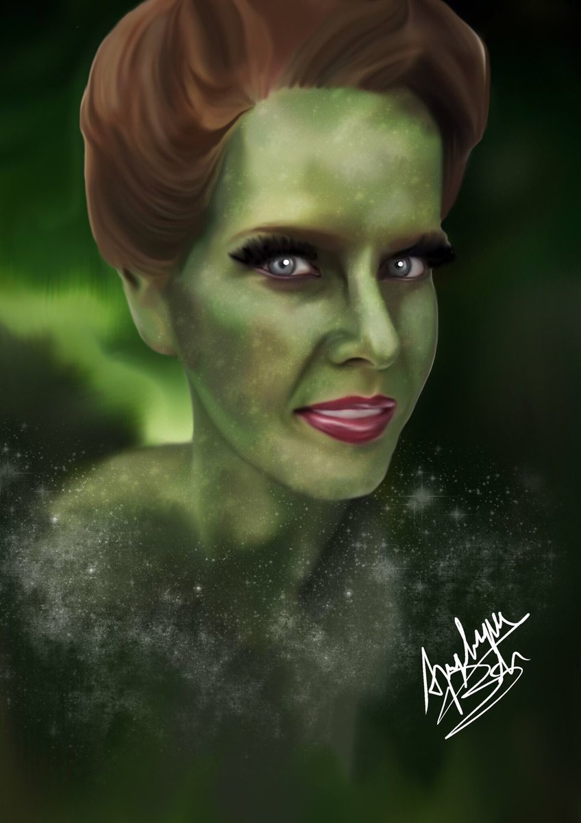 Lustranimation's tweet photo. Inspiration of the day #zelenamills @bexmader 💚 Illustration finish #OnceUponATime #OUAT #Draw https://t.co/m7UvHyS5eu
