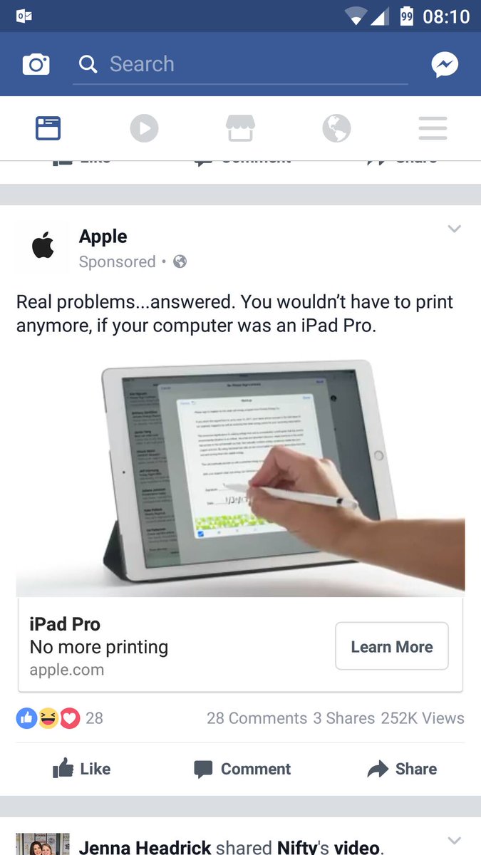 robertheadrick's tweet image. More dumb ideas from @Apple marketing. Apparently nobody needs physical printouts of things anymore? #NotARealProblem