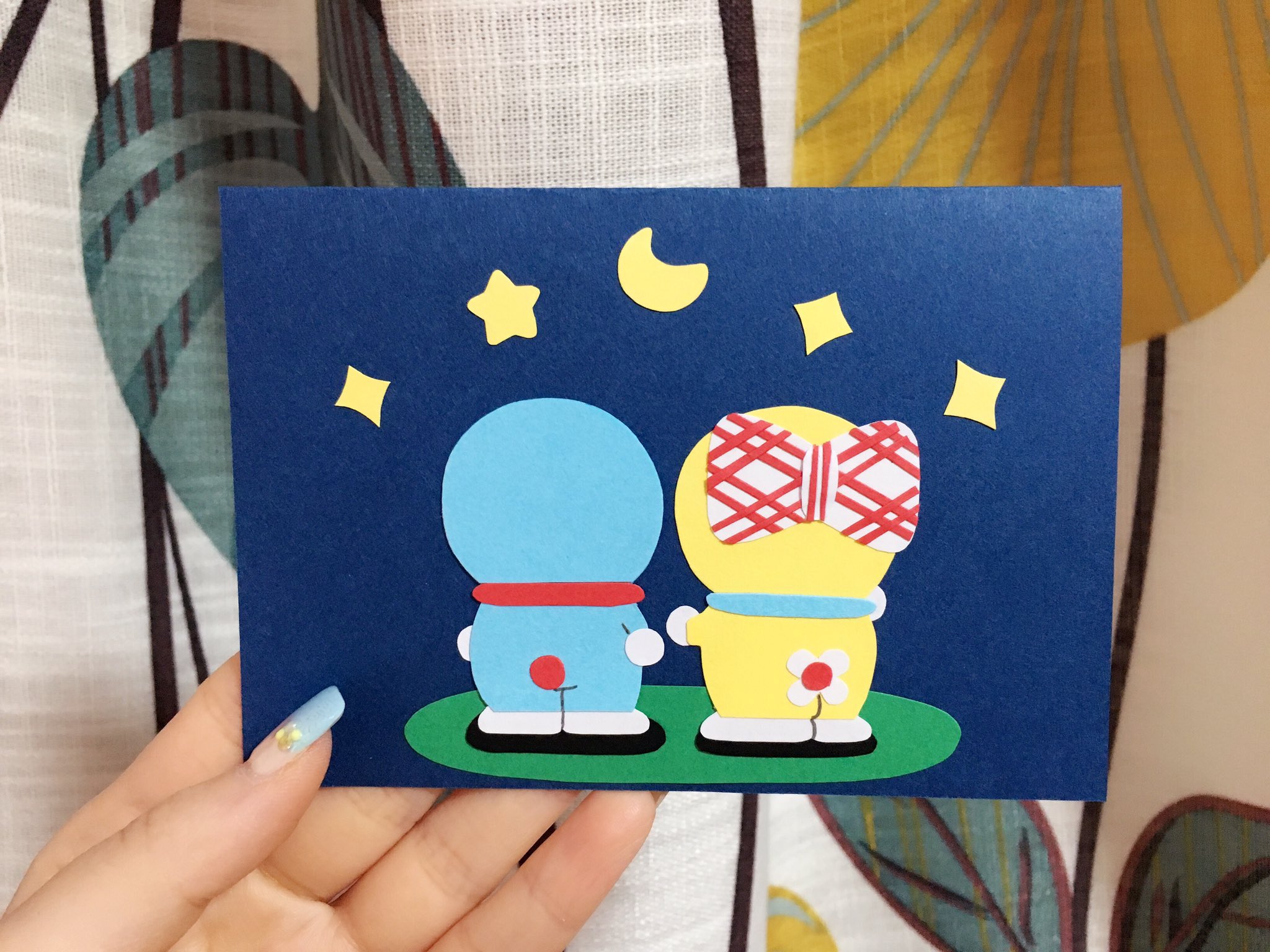 サッチ 周りの人に聞いてみたら人気ナンバーワンは こちらです ドラえもんとドラミちゃんのお尻かわいいだって 元々はlineスタンプなんですよ ドラえもん ドラミちゃん Lineスタンプ 手作りカード メッセージカード