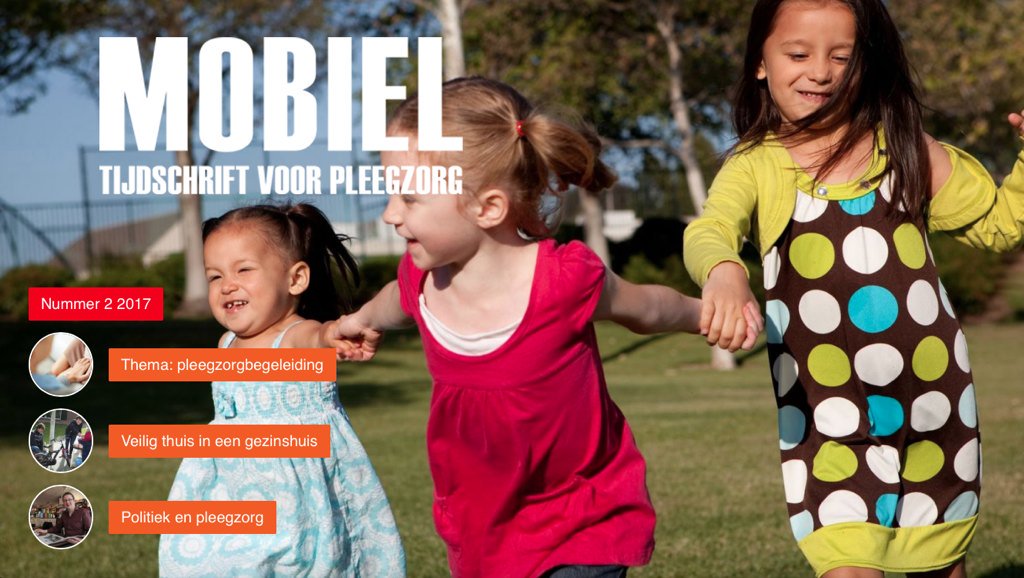 Heb je het nieuwe online nummer van Mobiel #pleegzorg al gezien? magazine.mobiel-pleegzorg.nl/mobiel-2-2017