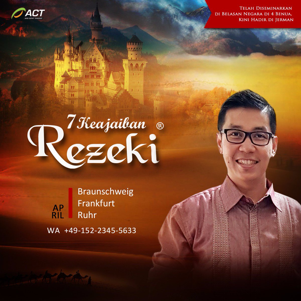 ipphoright's tweet photo. Halooo Eropa! Yuk merapat ke Jerman! Setelah diseminarkan di belasan negara, seminar #7KR akan hadir di Jerman. Saatnya menjemput perubahan https://t.co/CEi8OlvUkJ