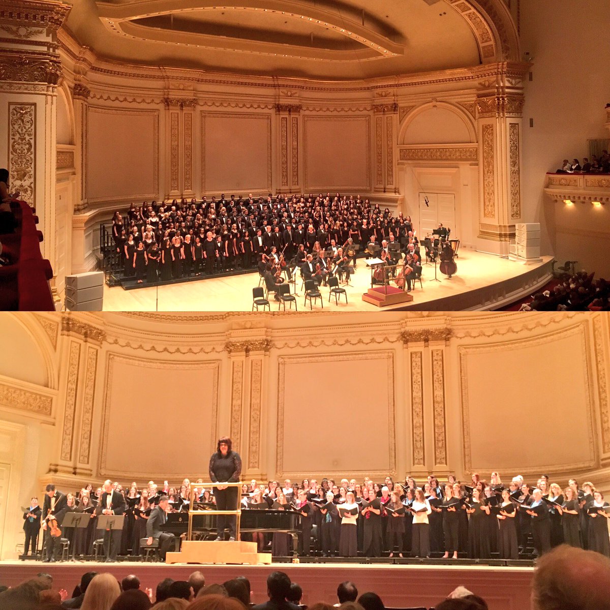 CLHSChoir's tweet photo. Still on cloud 9 last night from our concert at @carnegiehall with @MCP_US! #Carnegie2017 https://t.co/R6z2F6SlWB