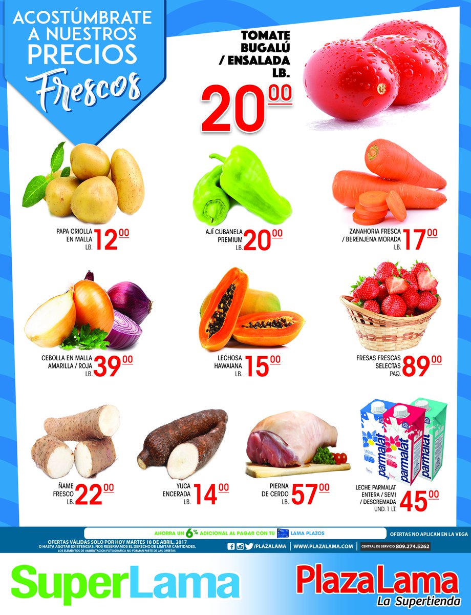 Ofertas disponibles para hoy 18/04.