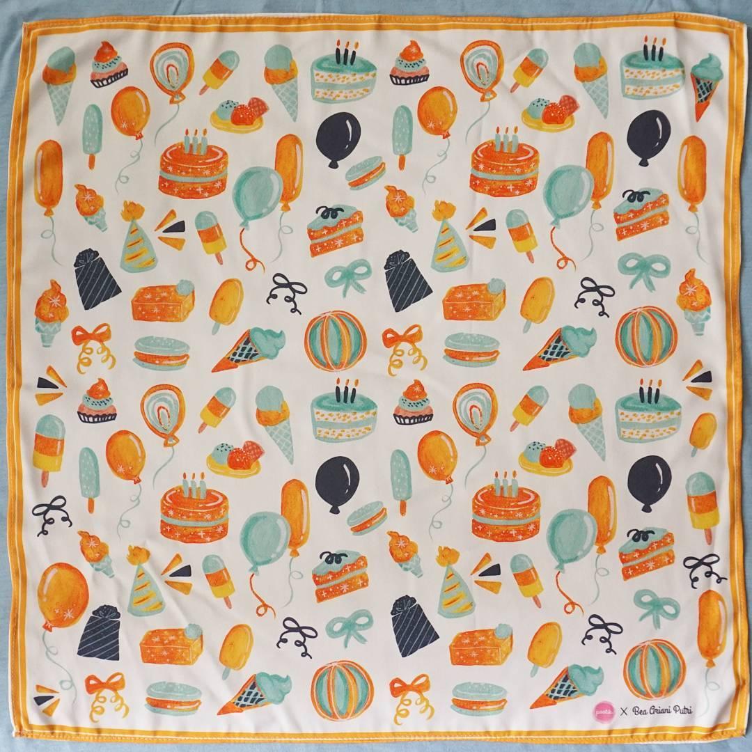 Scarf from Pootik, Rp 285.000. Shop: whatwelike.co/brands #onlineshop #onlineshopping #fashion #scarf #neckscarf