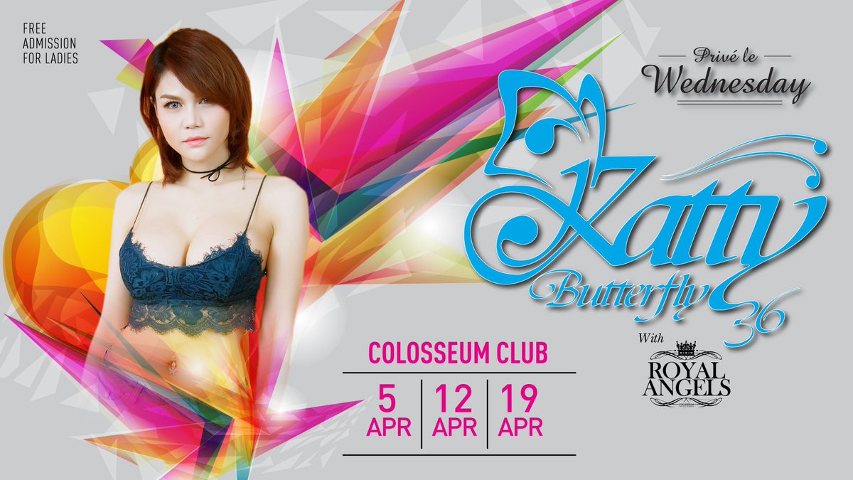 YES24ENT_ID's tweet photo. Prive Le Wednesday with #KattyButterfly 12 & 19 April at Colosseum Club. Get your ticket now at https://t.co/5viP34blmr !! https://t.co/uE2BCplrx9