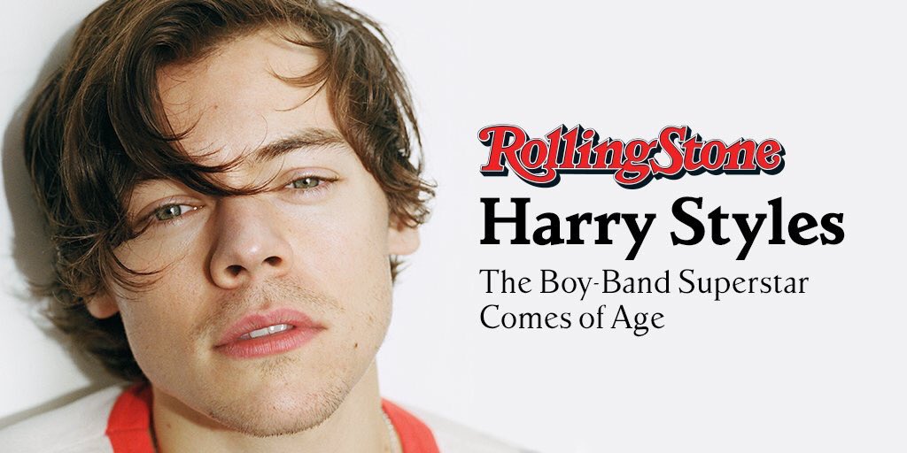 MDoficial_'s tweet photo. Harry para Rolling Stone! 
-DJM https://t.co/quXpkKShM9