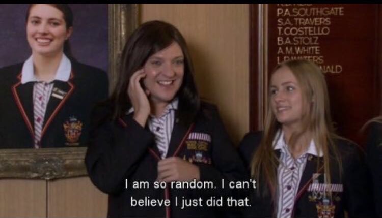 Tresseme just after she announced the election earlier 😂