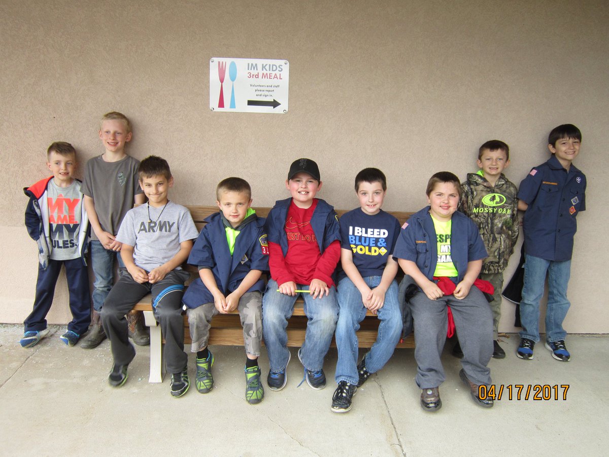 Huge thanks to Boy Scout Troop 3110 for volunteering yesterday! We loved having you! #kidshelpingkids #endchildhoodhunger