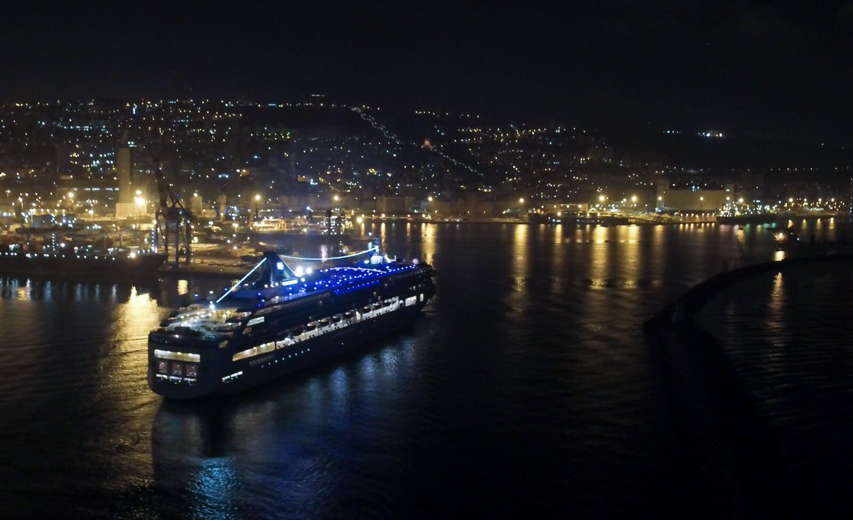 Cruise_Haifa's tweet photo. Another great weekend at @Cruise_Haifa hosting the @regentcruises Navigator and the @CruiseNorwegian Spirit for an overnight of adventures.. https://t.co/w7rizGF8MS