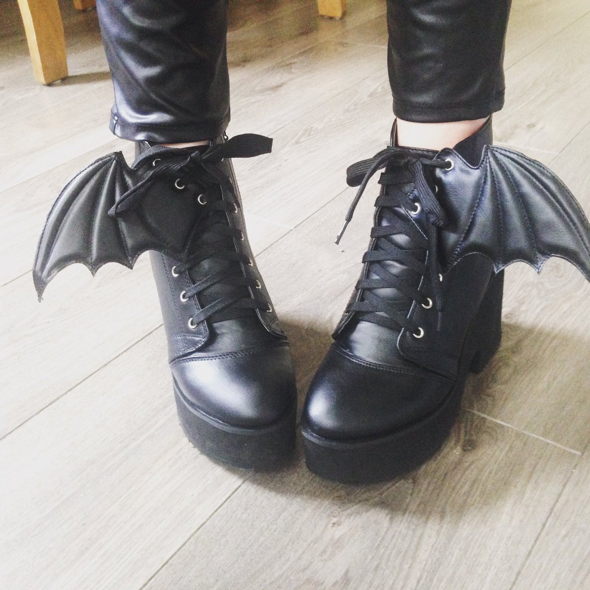 In love with my @ironfistclothng #ashcostello #batroyalty #batboots <a href="/IronFistShoes/">Iron Fist Shoes</a> 🖤