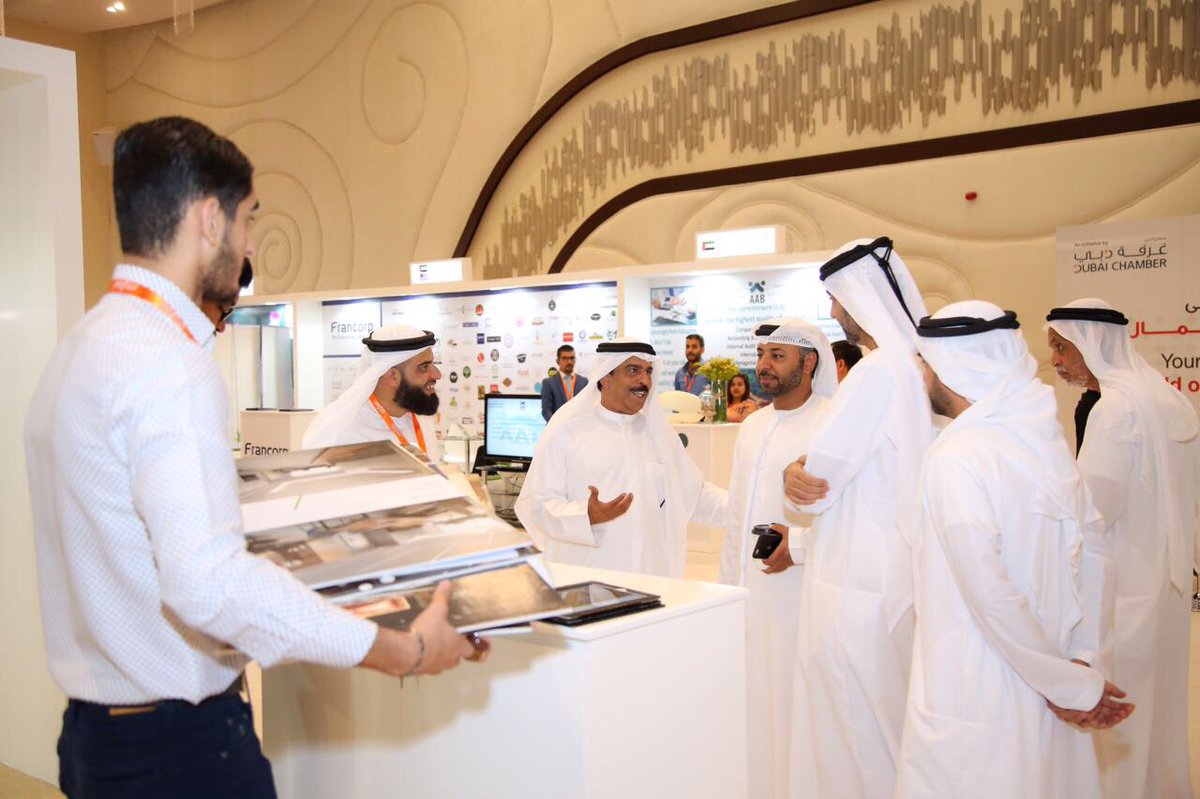 EVISIONMN's tweet photo. إشادة واسعة بمعرض #عجمان لحقوق الامتياز والعلامات التجارية وقطاع التجزئة، الذي نظمته غرفة تجارة وصناعة عجمان بمركز #الامارات للضيافة. https://t.co/u3qyLfA1B6