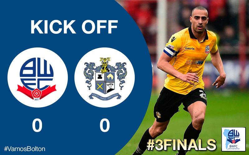 BWFC_Latam's tweet image. ¡COMENZO EL DERBY! #VamosBolton #BWFC #3FINALS