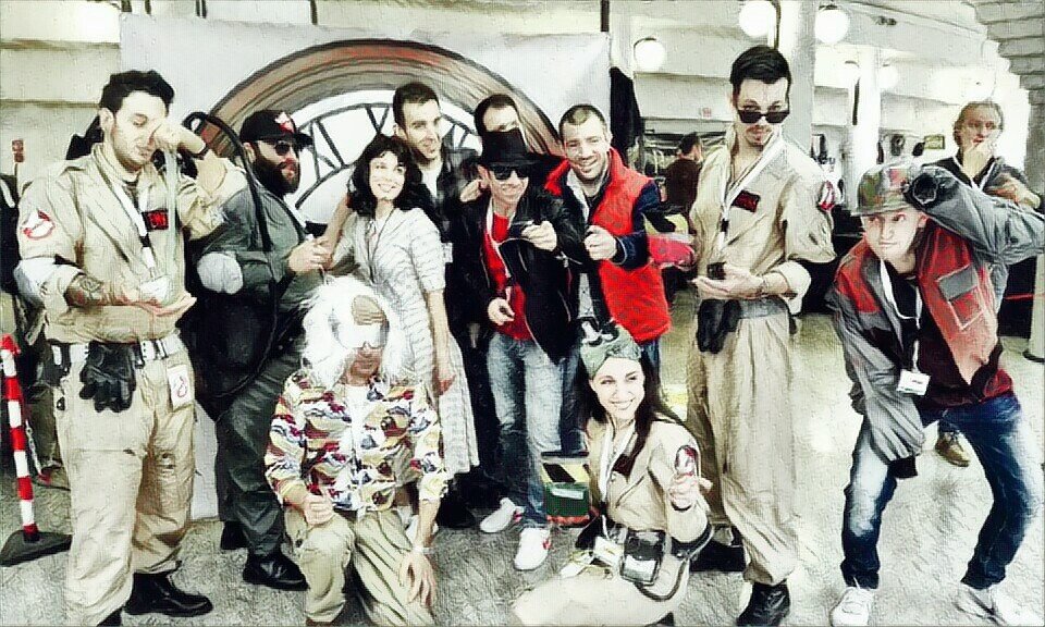 GbSquadra17's tweet photo. La Spezia Comics&amp;Games !!!!! @ghostbusters @BacktotheFuture #laspezia #ComingSoon https://t.co/jfPPlP2JbV
