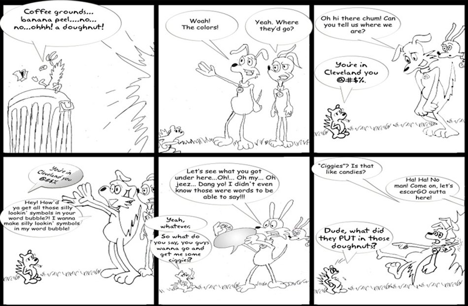 looeyqcomics's tweet photo. Really late posting these so here are 4 pages! MD and Spot go through the portal to OTHER WEBCOMICS! #LooeyQComics #LooeyQ #webcomics https://t.co/BIIY8Oe2uL