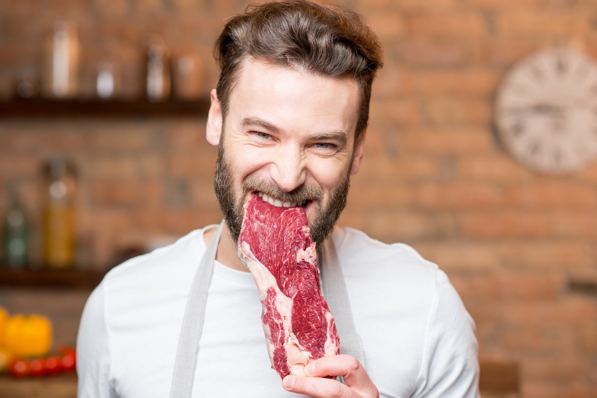#FunFact The record for most steaks eaten in one sitting is three 72 ounce steaks.