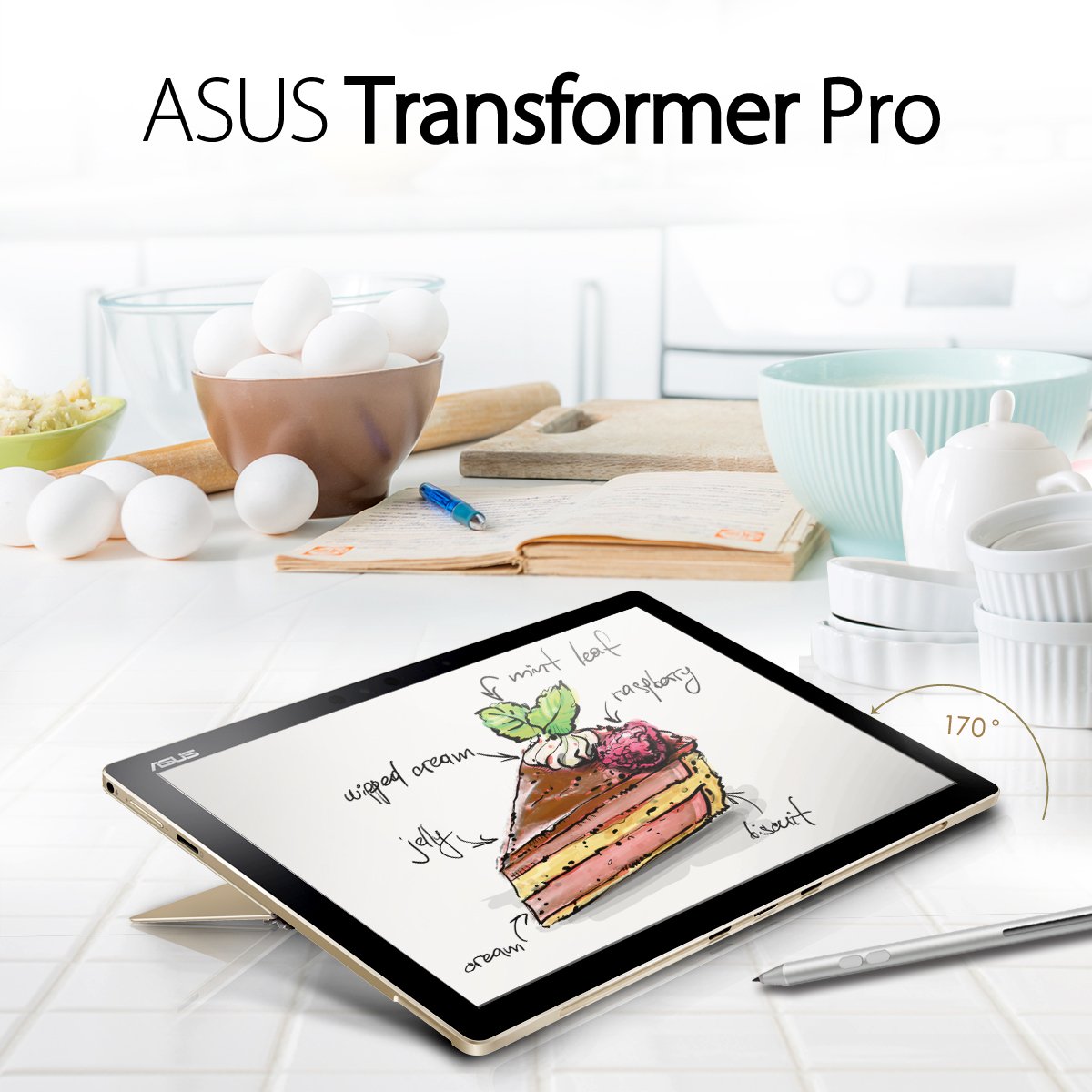 ASUS's tweet photo. Get comfortable working wherever you are. #ASUSTransformer Pro provides the perfect work angle for whatever you do. https://t.co/lq93jJAqK1
