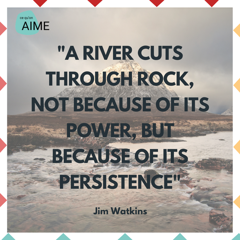 CeQuonAime's tweet photo. #TuesdayMotivation >>  Sachez que la persévérance est une des clés du succès ! Bonne semaine 🙂 https://t.co/AiROSMURIK