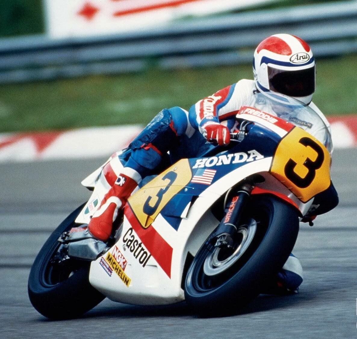 GetMotored's tweet photo. Freddie Spencer .. LeMans .. 1983 .. https://t.co/75c9vwVlhh