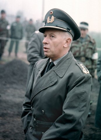 Rabbitislate's tweet image. Adolf Heusinger, a Nazi General during WWII, became Chairman of the NATO Military Committee from 1961 to 1964 #myfirstTweet #history #NATO