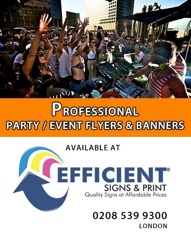 Event / Party Flyers and Birthday Banners  #london #party party-shop-near-me.co.uk  efficientsigns.co.uk