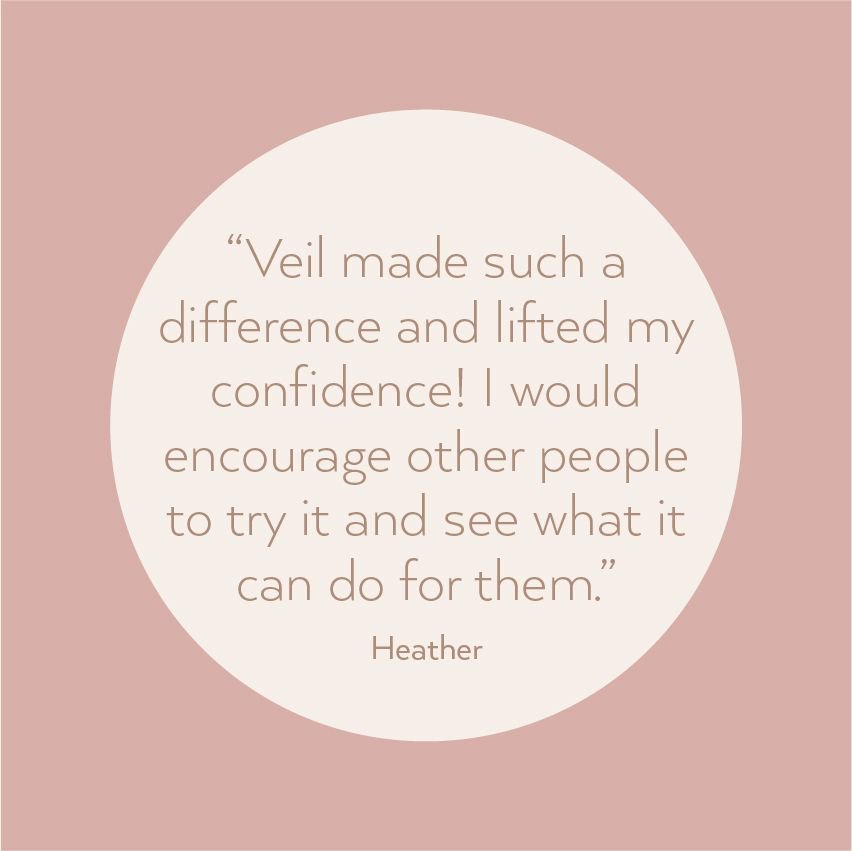 VeilCoverCream's tweet photo. Lovely quote from a customer about how #VeilCoverCream makes her feel! #HeroFoundation #Confidence #FlawlessCoverage #NoFilterNeeded https://t.co/PaP9YpzsC5