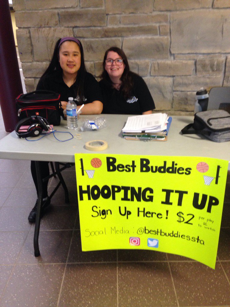 Don't forget to come by and sign-up for "Hooping it Up" during lunches this week!