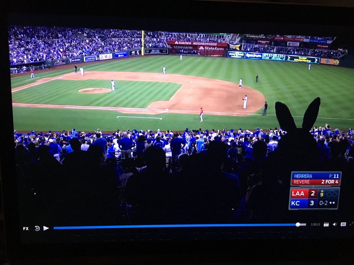 Our director <a href="/JasonCBrownAD/">Jason C. Brown</a> spotted an Imaginary Friend at the Royals game last night!