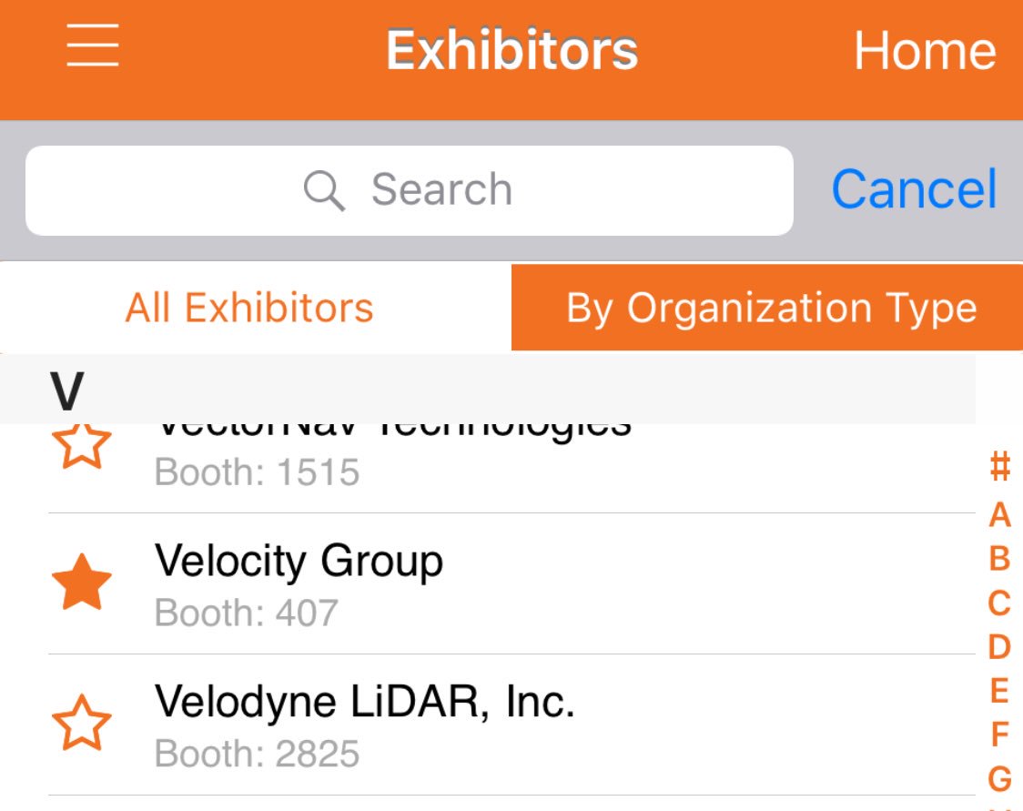 VelocityFast's tweet photo. Downloaded the @AUVSIshow 2017 App? Make sure you do and add us to your meeting schedule. We look forward to seeing you soon. #auvsixpo https://t.co/4sxrRi6Xfx